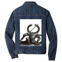 Titanite Demon Graphic Men Denim Jacket | Artistshot