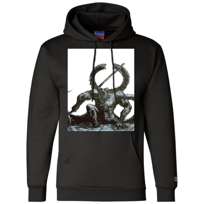 Titanite Demon Graphic Champion Hoodie | Artistshot