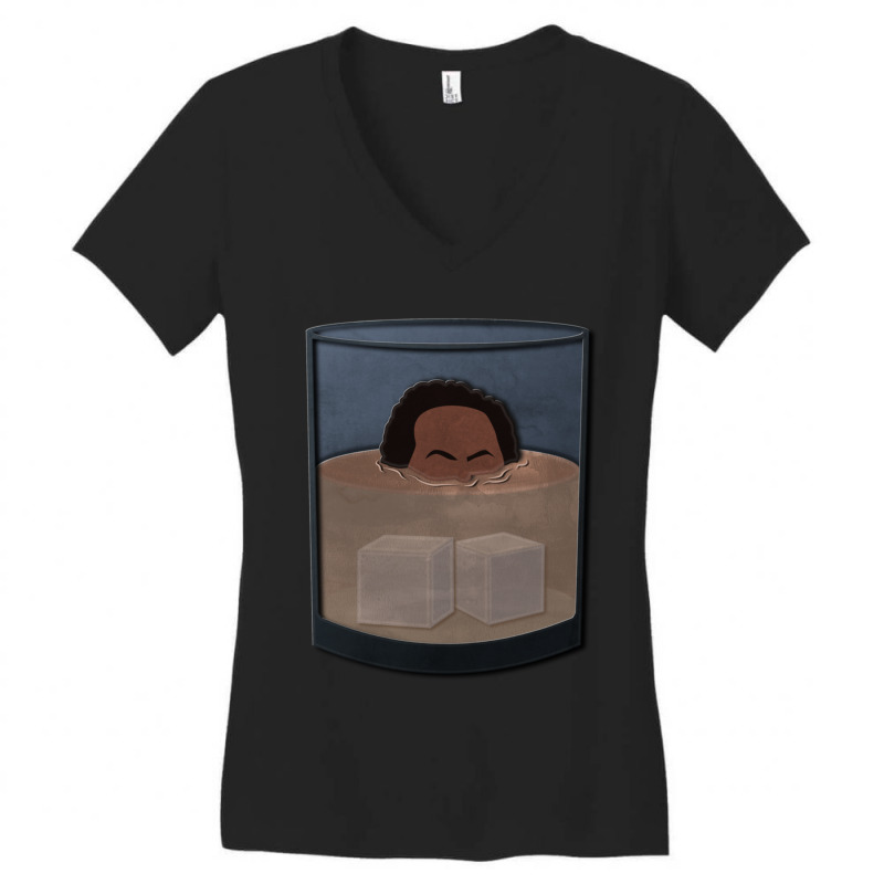 Drunk Shadowbox Women's V-Neck T-Shirt by cm-arts | Artistshot