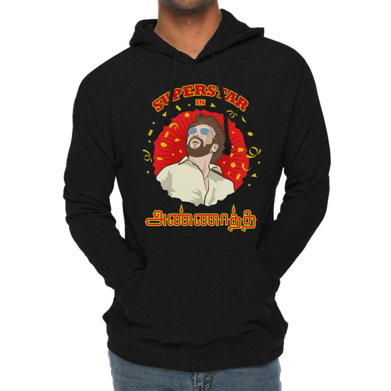 Annatha Tamil Movie Superstar Rajinikanth Lightweight Hoodie | Artistshot