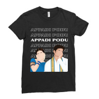 Appadi Podu  White Ladies Fitted T-shirt | Artistshot