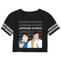 Appadi Podu  White Scorecard Crop Tee | Artistshot