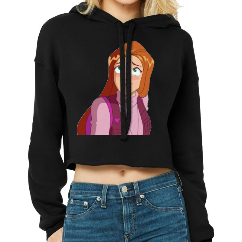 Totally Spies Sam.png Cropped Hoodie by CHRISWILSON | Artistshot