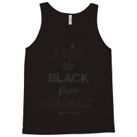 Funny Hocus Pocus Black Candle Lights Halloween Tank Top | Artistshot