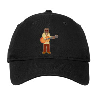 Retro Thunder Musician Adjustable Cap | Artistshot