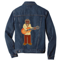 Retro Thunder Musician Men Denim Jacket | Artistshot