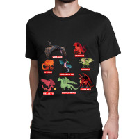 Dragons Of House Targaryan Classic T-shirt | Artistshot