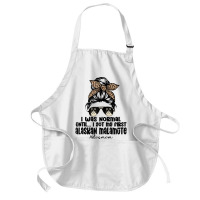 Normal Until Got My Alaskan Malamute Leopard Bandana Funny Tank Top Medium-length Apron | Artistshot