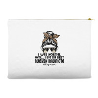 Normal Until Got My Alaskan Malamute Leopard Bandana Funny Tank Top Accessory Pouches | Artistshot