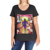 Thundercat 3 Gearrup It Is What It Is Tour 2021 Ladies Curvy T-shirt | Artistshot