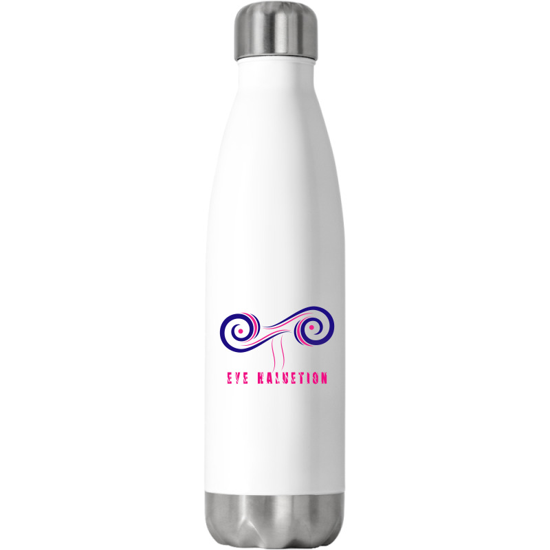 #eye Haluetion T Shirt Design (spreadshirt).png Stainless Steel Water Bottle | Artistshot