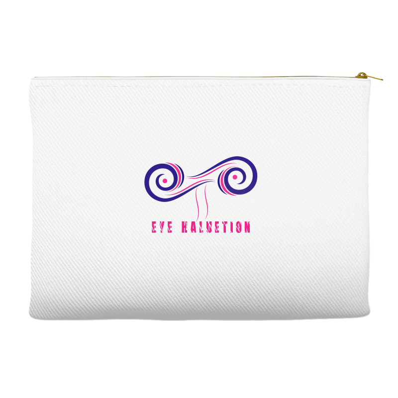 #eye Haluetion T Shirt Design (spreadshirt).png Accessory Pouches | Artistshot