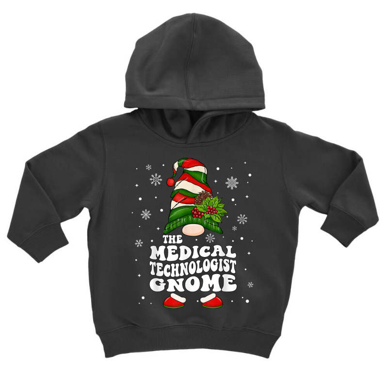 Medical Technician Gnome Emergency Worker Christmas Pajama T Shirt Toddler Hoodie | Artistshot