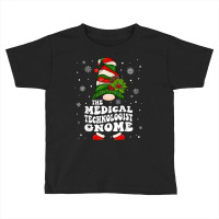 Medical Technician Gnome Emergency Worker Christmas Pajama T Shirt Toddler T-shirt | Artistshot