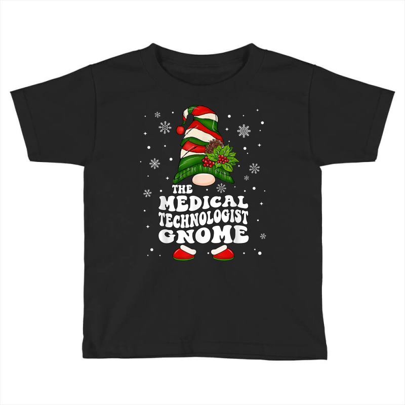 Medical Technician Gnome Emergency Worker Christmas Pajama T Shirt Toddler T-shirt | Artistshot