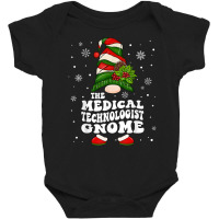 Medical Technician Gnome Emergency Worker Christmas Pajama T Shirt Baby Bodysuit | Artistshot