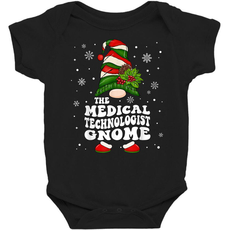 Medical Technician Gnome Emergency Worker Christmas Pajama T Shirt Baby Bodysuit | Artistshot