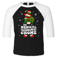 Medical Technician Gnome Emergency Worker Christmas Pajama T Shirt Toddler 3/4 Sleeve Tee | Artistshot