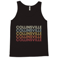 Collinsville Virginia Collinsville Va Retro Vintage Text Tank Top Tank Top | Artistshot