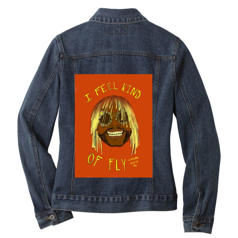 Thundercat Limited Edition Art Print Ladies Denim Jacket by cm-arts | Artistshot