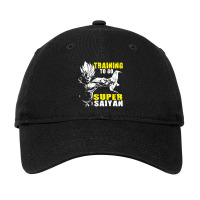 Training To Go Super Saiyan  Gym Motivational Adjustable Cap | Artistshot