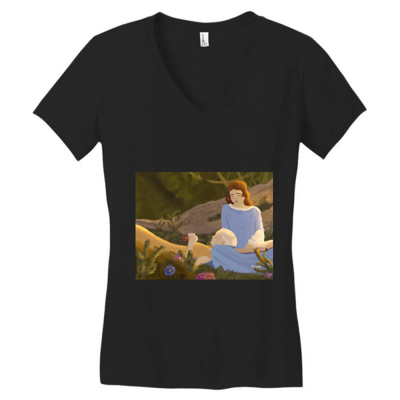 Rhaenyra And Alicent Women's V-Neck T-Shirt by cm-arts | Artistshot