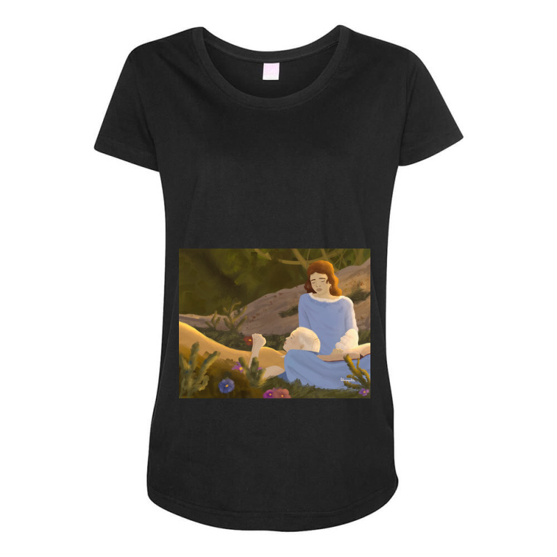 Rhaenyra And Alicent Maternity Scoop Neck T-shirt by cm-arts | Artistshot