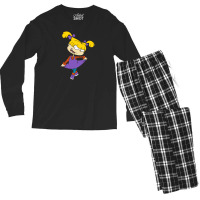 Angelica Pickles Rugrats Men's Long Sleeve Pajama Set | Artistshot