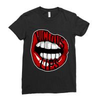 Vicious Lips Ladies Fitted T-shirt | Artistshot