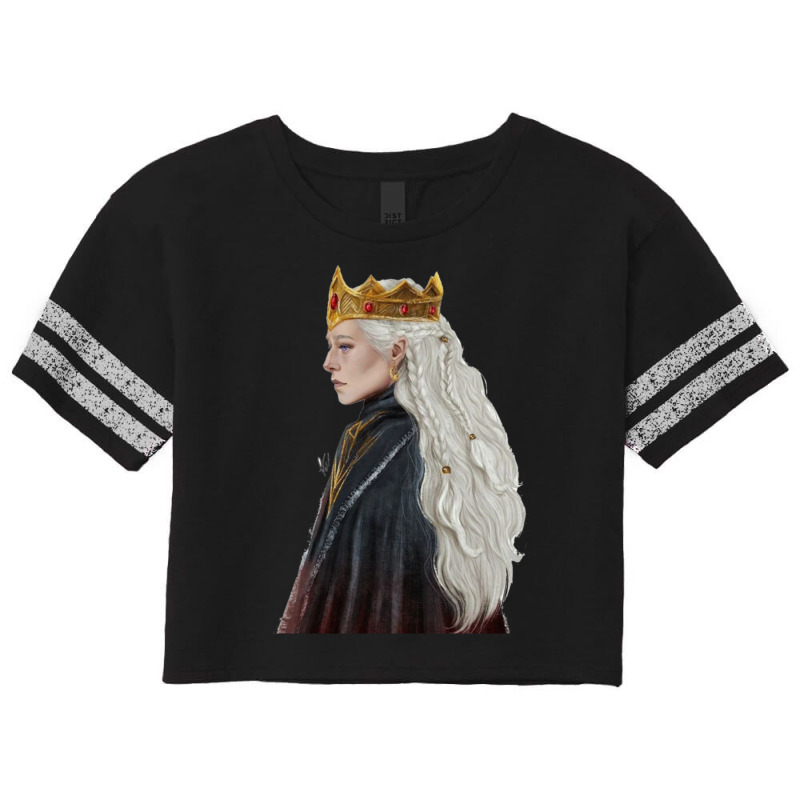 Rhaenyra Qeen Scorecard Crop Tee by cm-arts | Artistshot