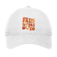 Womens Funny Thanksgiving Pies Before Guys For Women And Girls V Neck Adjustable Cap | Artistshot