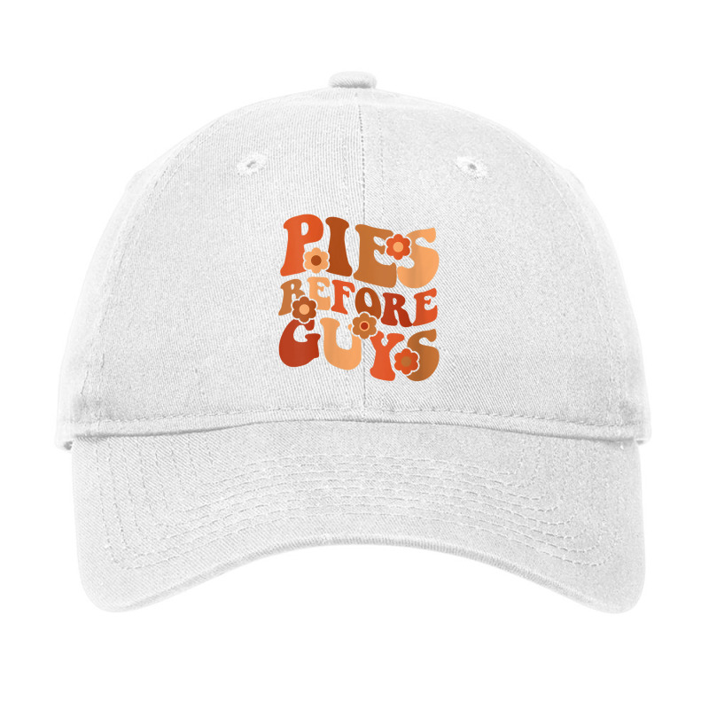 Womens Funny Thanksgiving Pies Before Guys For Women And Girls V Neck Adjustable Cap by cm-arts | Artistshot