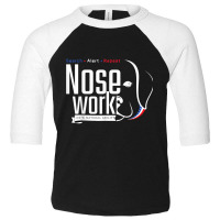 Nose Work Dogs Training Nose Work Scent Work For Dogs Lovers T Shirt Toddler 3/4 Sleeve Tee | Artistshot