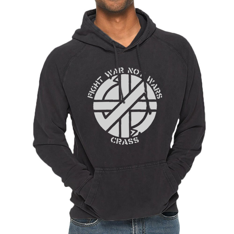 Crass  Fight War Not Wars Premium Vintage Hoodie | Artistshot