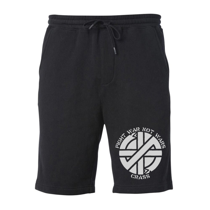 Crass  Fight War Not Wars Premium Fleece Short | Artistshot