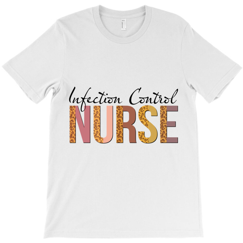 Leopard Infection Control Nurse Print For Nursing Student Long Sleeve T-shirt | Artistshot