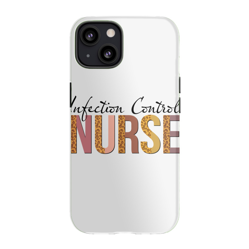 Leopard Infection Control Nurse Print For Nursing Student Long Sleeve Iphone 13 Case | Artistshot