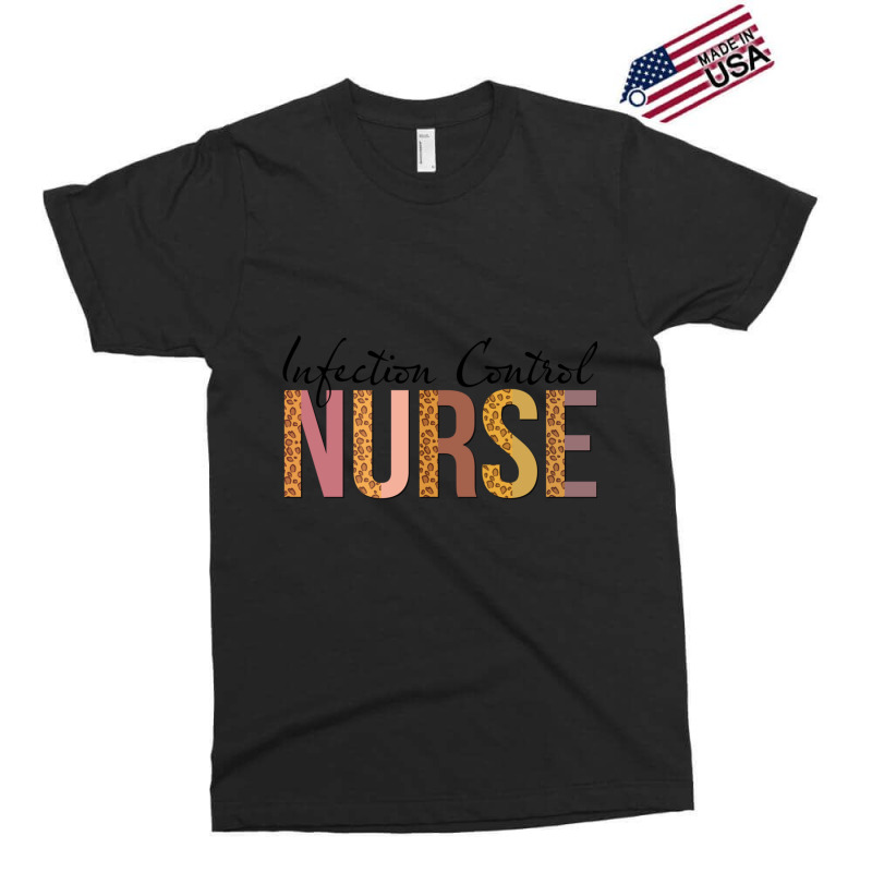 Leopard Infection Control Nurse Print For Nursing Student Long Sleeve Exclusive T-shirt | Artistshot