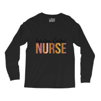 Leopard Infection Control Nurse Print For Nursing Student Long Sleeve Long Sleeve Shirts | Artistshot