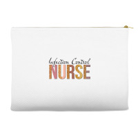 Leopard Infection Control Nurse Print For Nursing Student Long Sleeve Accessory Pouches | Artistshot