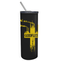 Godflesh Skinny Tumbler | Artistshot