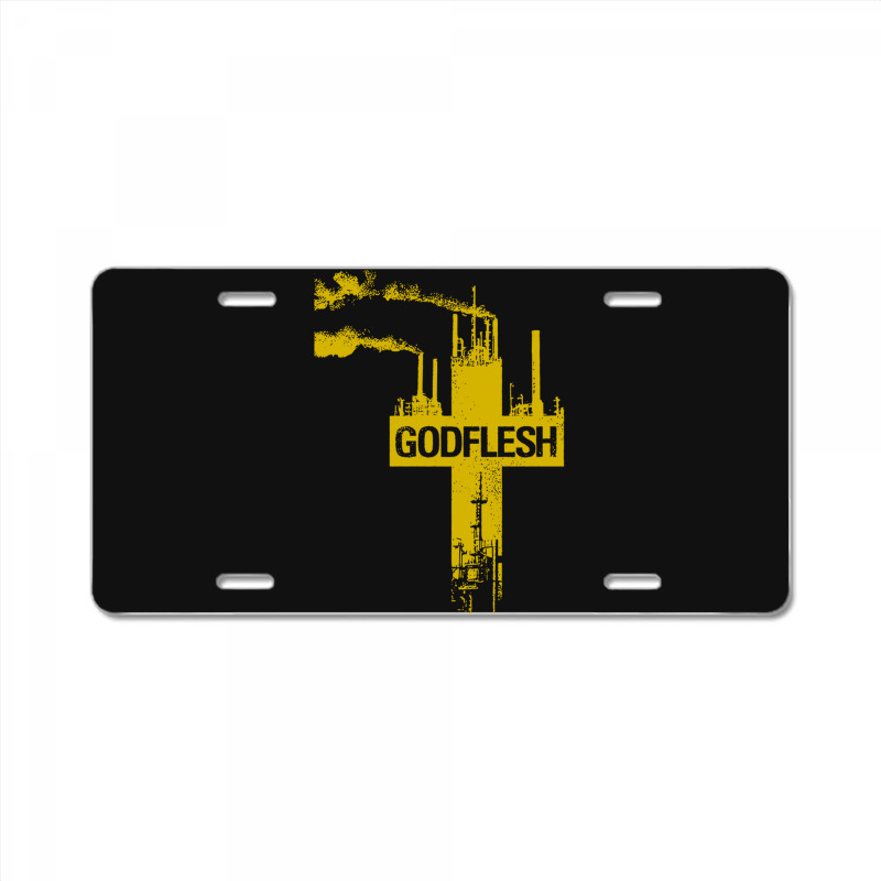 Godflesh License Plate | Artistshot