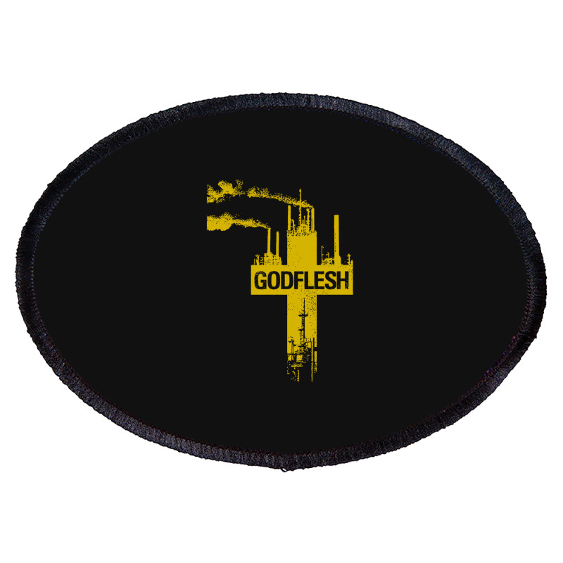 Godflesh Oval Patch | Artistshot