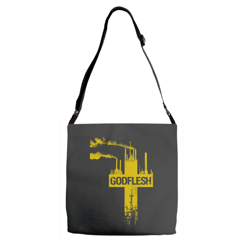 Godflesh Adjustable Strap Totes | Artistshot