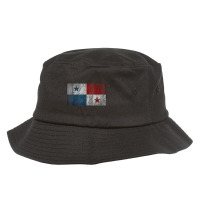 Patriotic Retro Flag Of Panama T Shirt Distressed Design T Shirt Bucket Hat | Artistshot