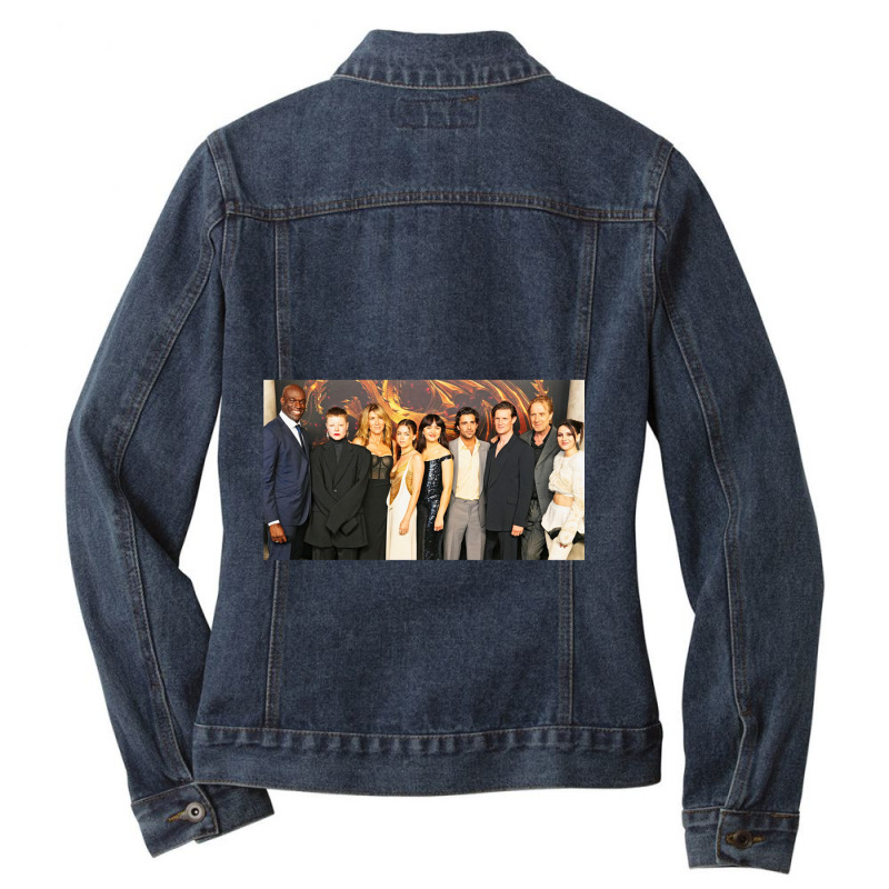 Team House Of The Dragon Ladies Denim Jacket by cm-arts | Artistshot