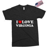 Distressed Grunge Worn Out Style I Love Virginia Tank Top Exclusive T-shirt | Artistshot