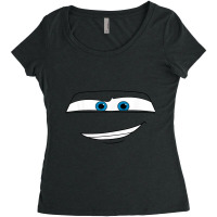 Lightning Mcqueen Croc Women's Triblend Scoop T-shirt | Artistshot