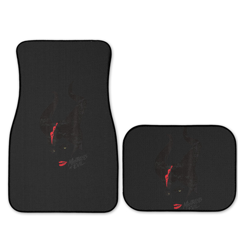 Funny Maleficent Mistress Of Evil Stylized Portrait Full Set Car Mats | Artistshot