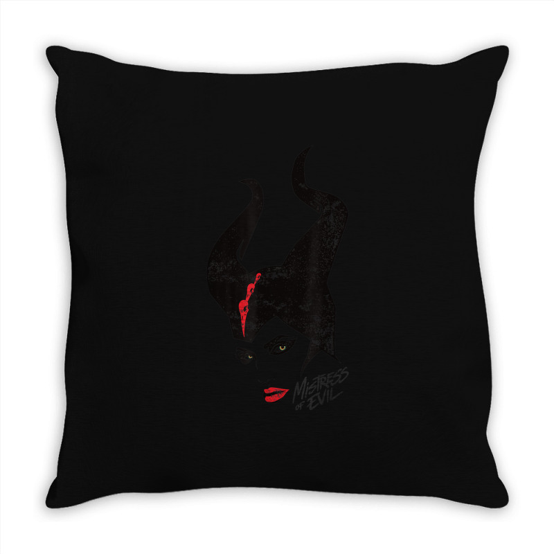 Funny Maleficent Mistress Of Evil Stylized Portrait Throw Pillow | Artistshot